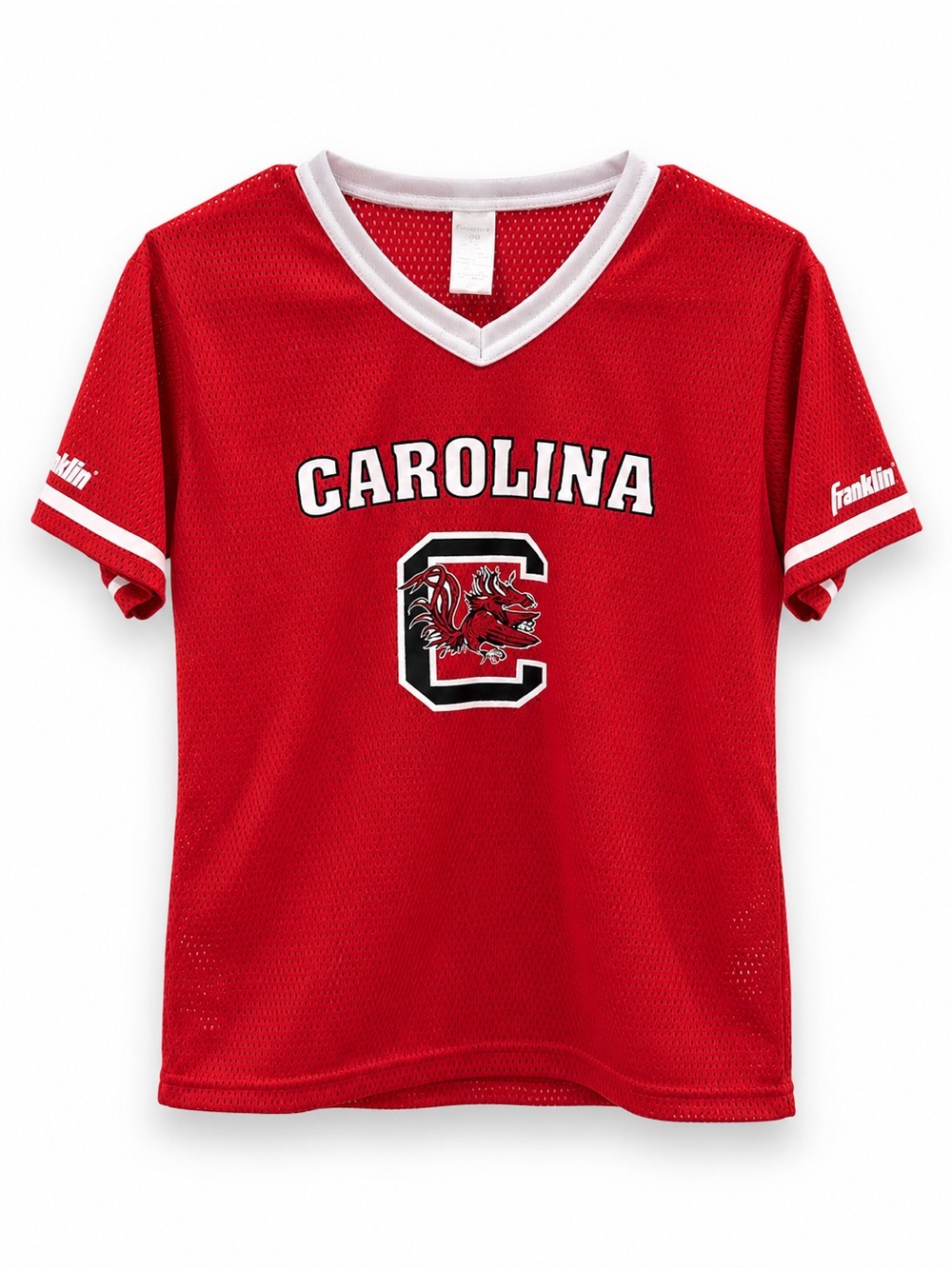 Franklin • University of South Carolina Gamecocks Mesh Jersey Short Sleeve Top